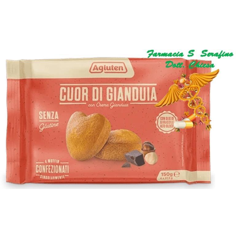 AGLUTEN CUOR DI GIANDUIA 150G