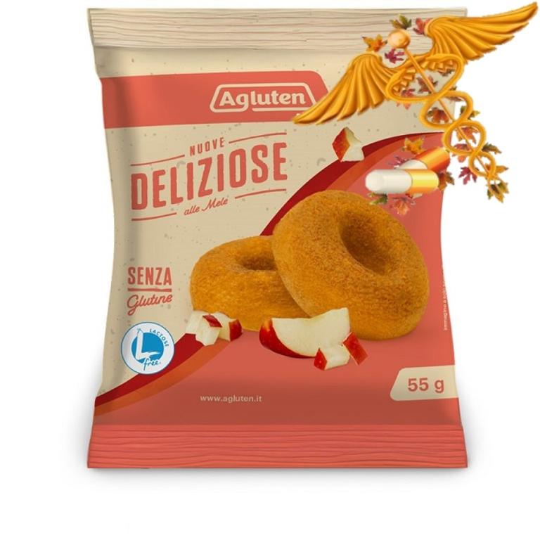 AGLUTEN DELIZIOSE ALLE MELE 55G