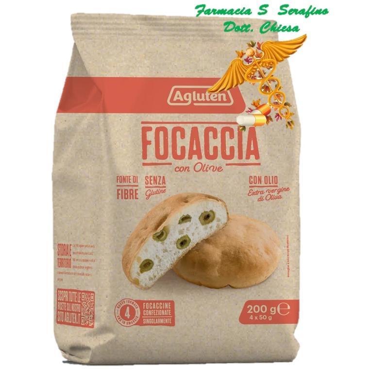AGLUTEN FOCACCIA OLIVE 200G
