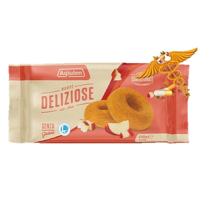 AGLUTEN NUOVE DELIZIOSE MELE 4X55G