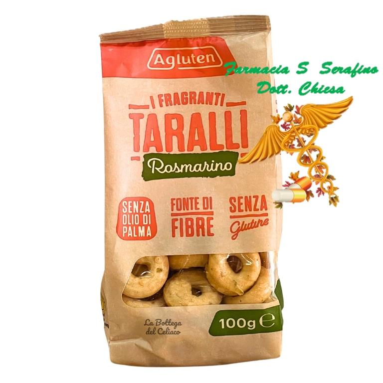 AGLUTEN TARALLI ROSMARINO 100G