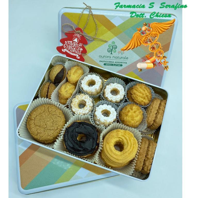 AURORA NATURALE SCATOLA BISCOTTI ASSORTITI 440G