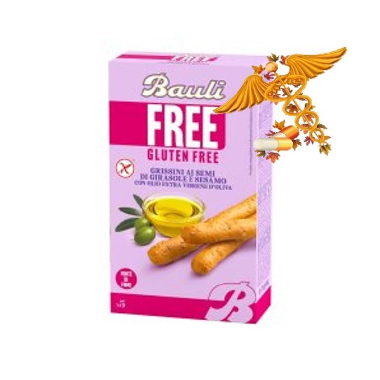 BAULI FREE GRISSINI SEMI GIRASOLE E SESAMO 100G