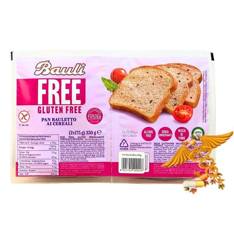 BAULI FREE PAN BAULETTO CEREALI 2X175G