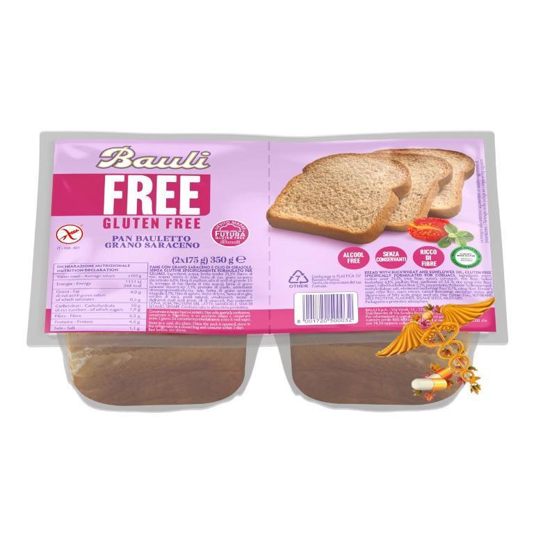 BAULI FREE PAN BAULETTO SARACENO 2X175G