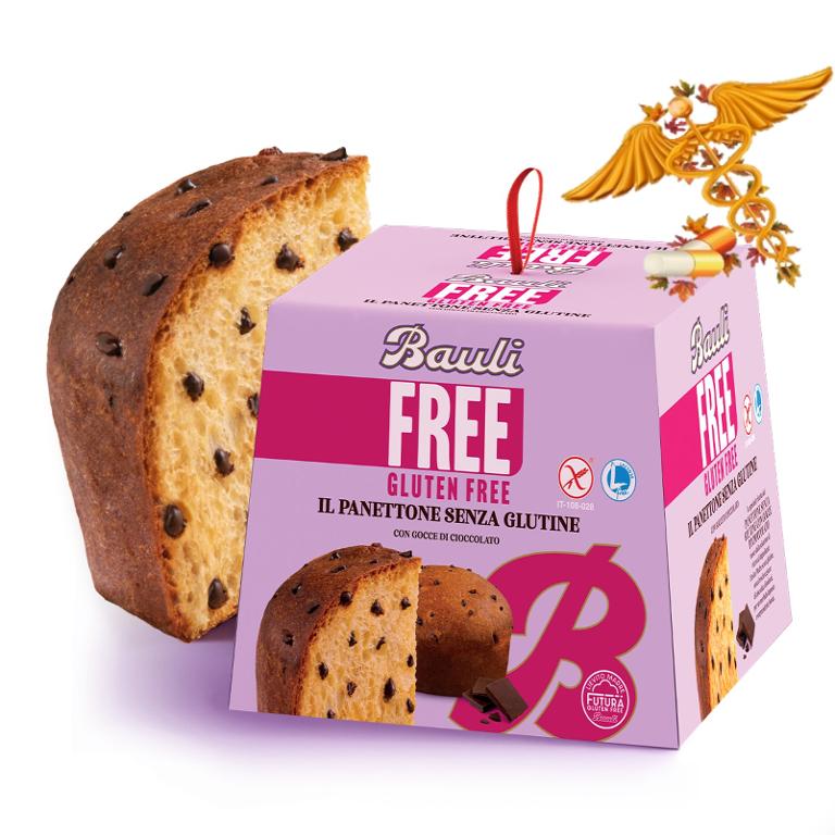 BAULI FREE PANETTONE GOCCE CIOCCOLATO 400G
