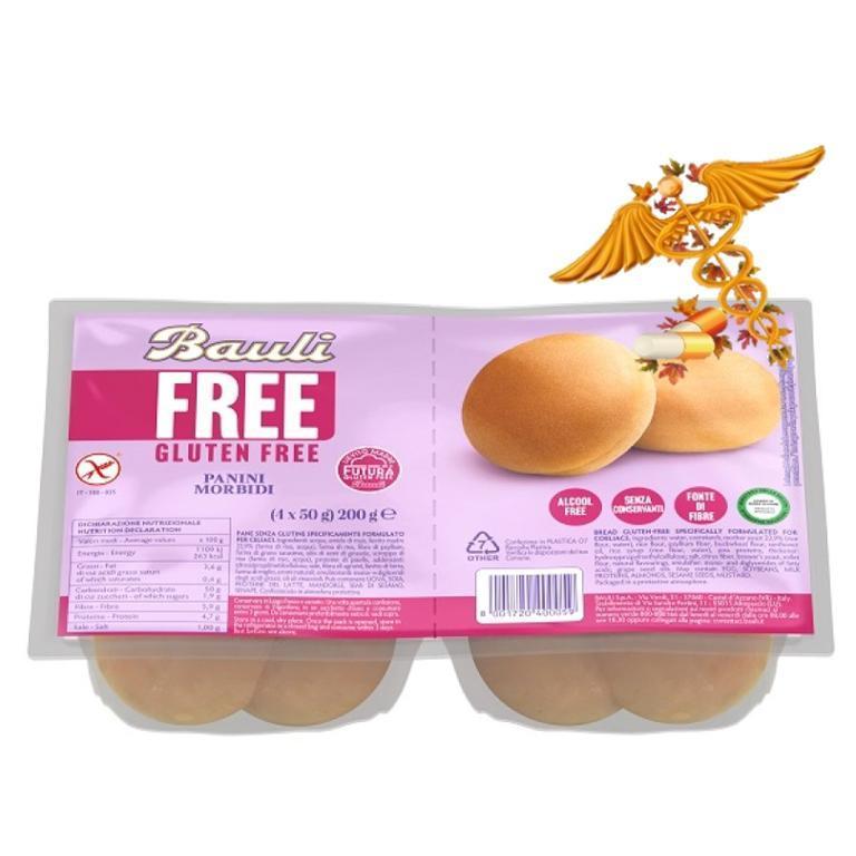BAULI FREE PANINI MORBIDI 4PZ