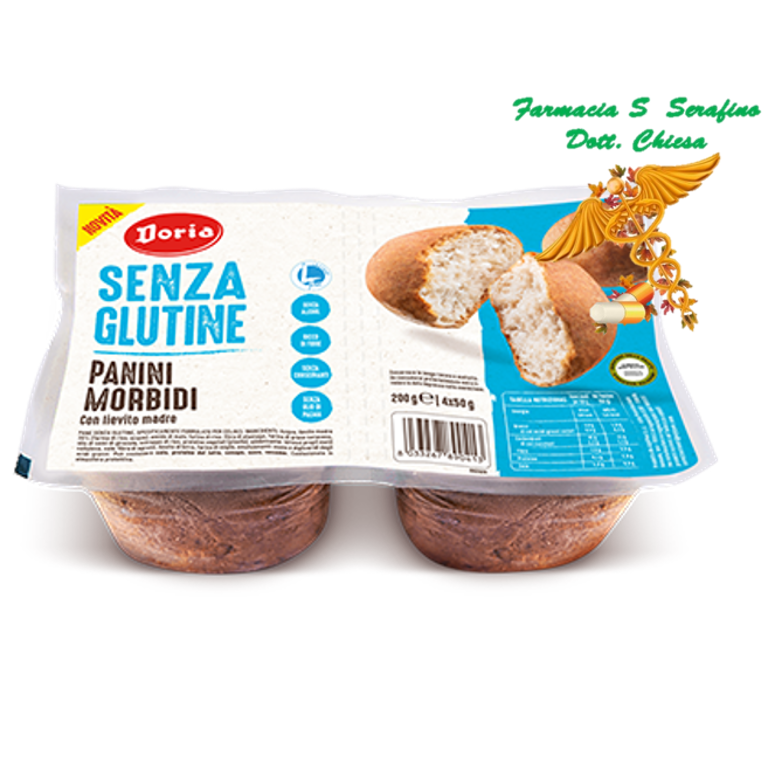 DORIA PANINI MORBIDI 4PZ