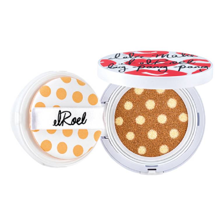 ELROEL BIG PANG PANG DOT CUSHION 23 NATURAL BEIGE 25G