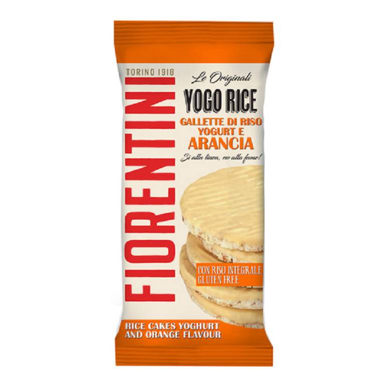 FIORENTINI YOGO RICE GALLETTE YOGURT ARANCIA