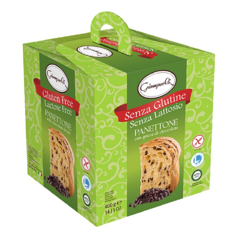 GIAMPAOLI PANETTONE GOCCE CIOCCOLATO S/L 400G