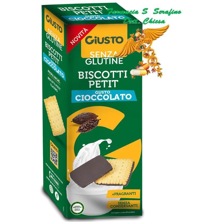 GIUSTO S/G BISCOTTI PETIT CIOCCOLATO 115G
