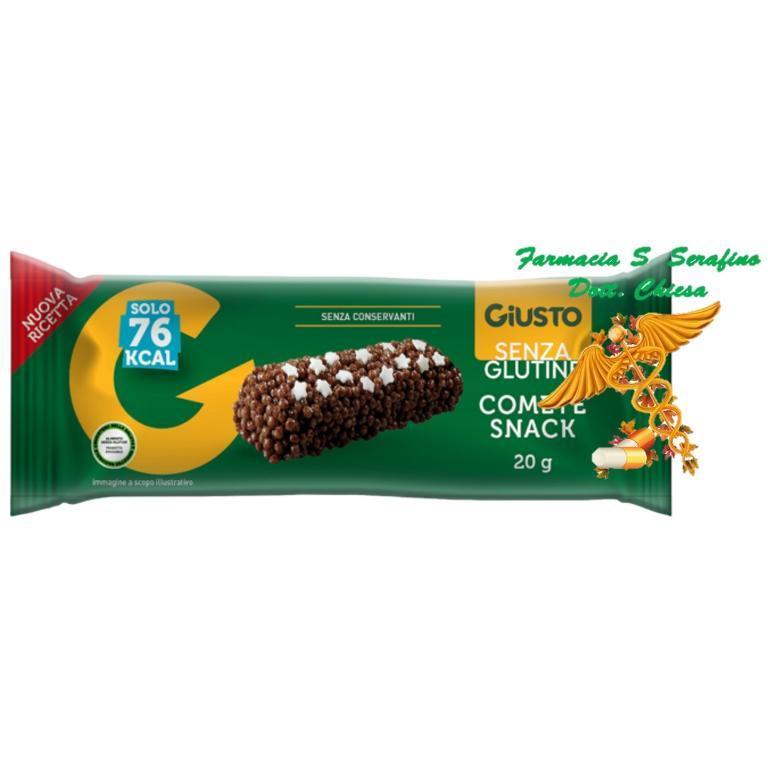 GIUSTO S/G COMETE SNACK 20G