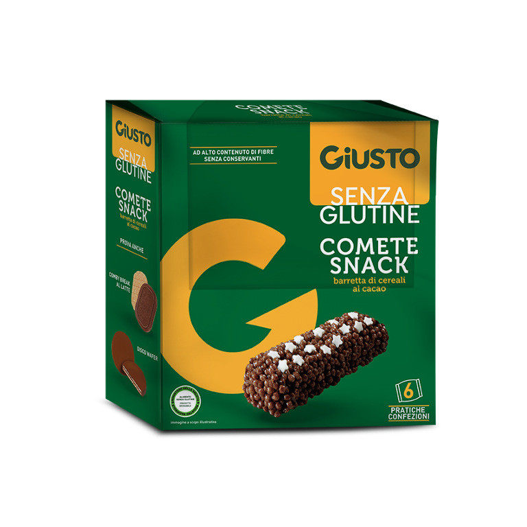 GIUSTO S/G COMETE SNACK 6CONF