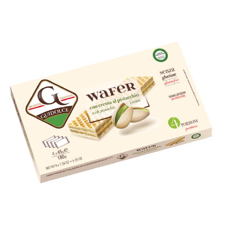 GUIDOLCE WAFER CREMA PISTACCHIO 4X45G