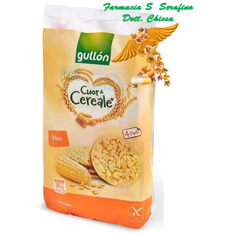 GULLON CUOR DI GENERALE GALLETTE MAIS 108,8G