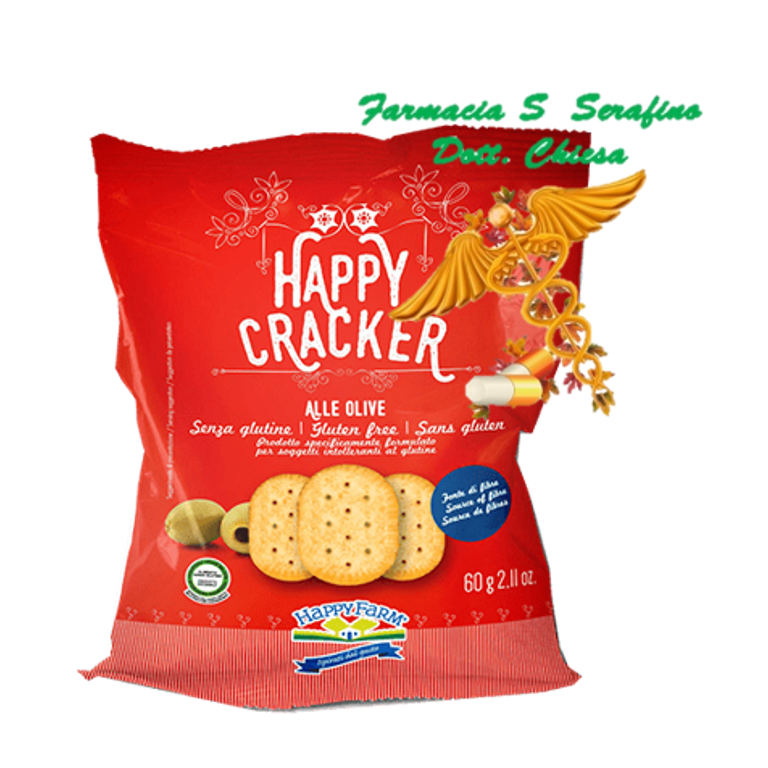 HAPPY FARM CRACKER OLIVE 60G