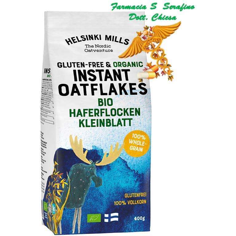 HELSINKI MILLS FIOCCHI D'AVENA BIO ISTANTANEI 400G