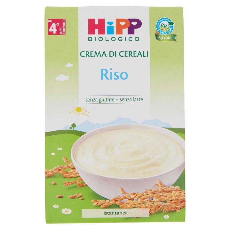 HIPP BIO CREMA CRL RISO 200G