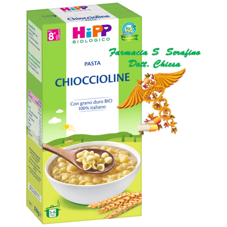 HIPP BIO PASTINA CHIOCCIOLINE 320G