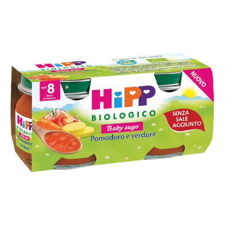 HIPP BIO SUGO POMODORI E VERDURE 2X80G