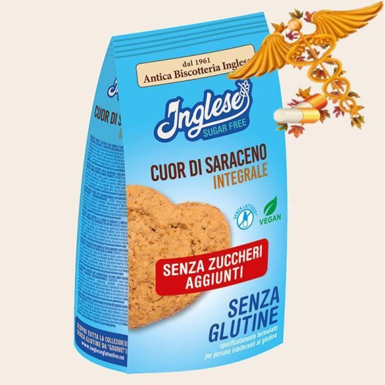 INGLESE BISCOTTI S/Z CUOR SARACENO 2+1 OMAGGIO