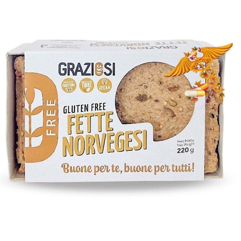 LABORATORIO GRAZIOSI FETTE NORVEGESI 220G