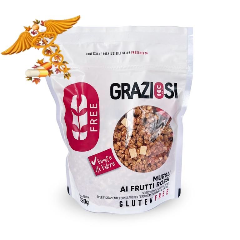 LABORATORIO GRAZIOSI MUESLI AI FRUTTI ROSSI 250G
