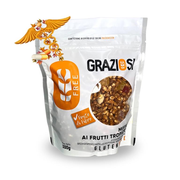 LABORATORIO GRAZIOSI MUESLI AI FRUTTI TROPICALI 300G
