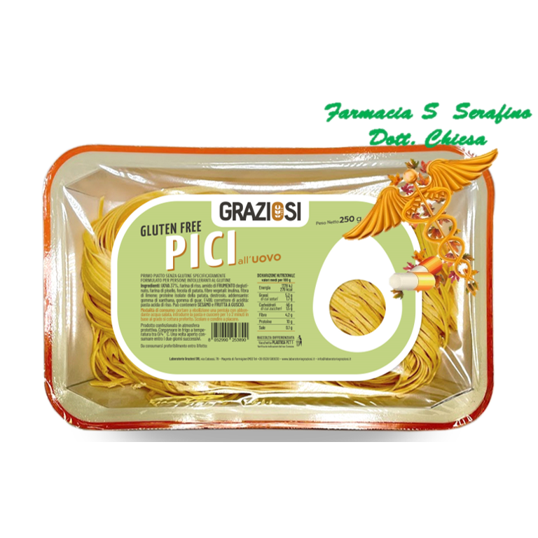 LABORATORIO GRAZIOSI PICI ALL'UOVO 250G