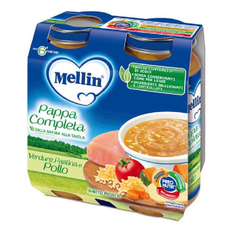 MELLIN PAPPA COMPLETA POLLO 2X250 g