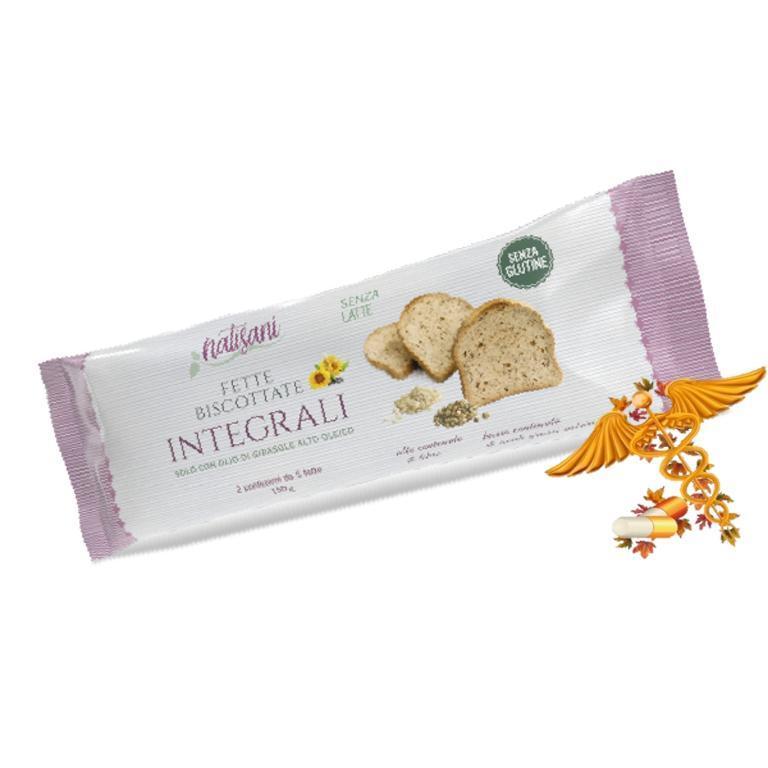 NATISANI FETTE BISCOTTATE INTEGRALI 110G