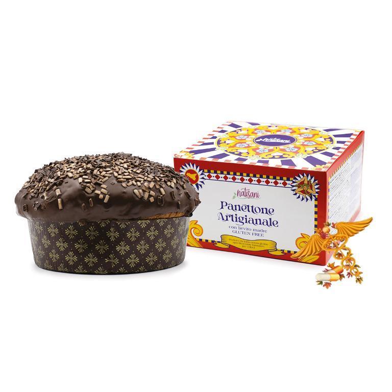 NATISANI PANETTONE CIOCCOLATO S/G 600G