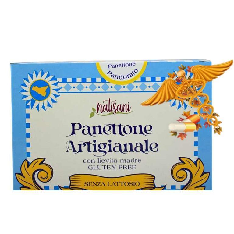 NATISANI PANETTONE PANDORATO S/LATTOSIO 430G