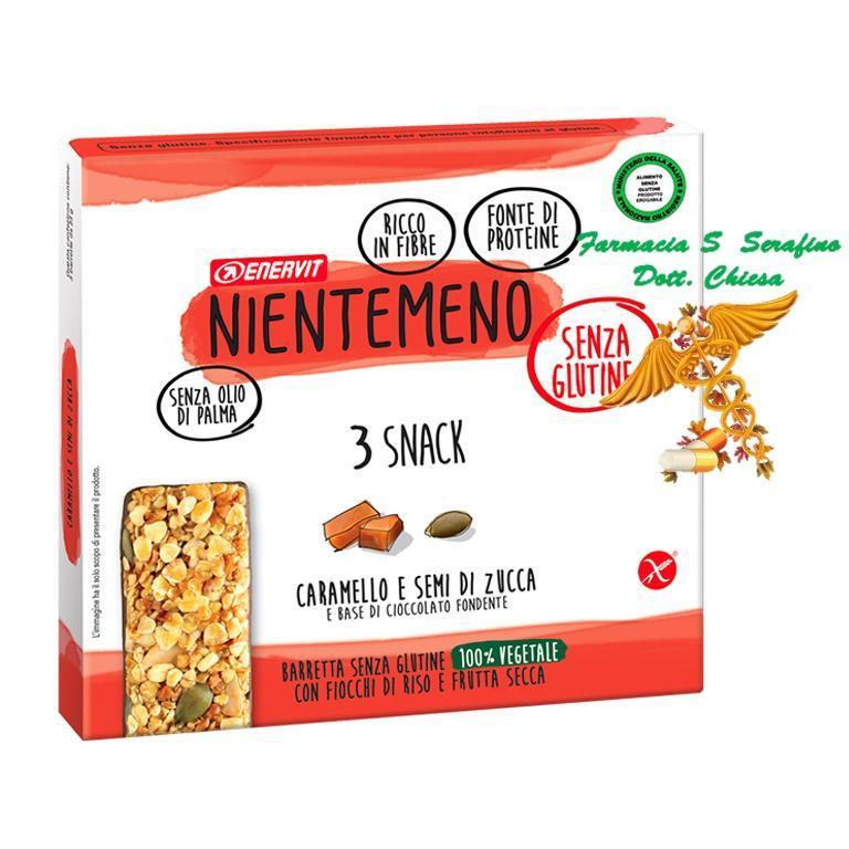 NIENTEMENO BARRETTE CARAMELLO E SEMI DI ZUCCCA 3PZ
