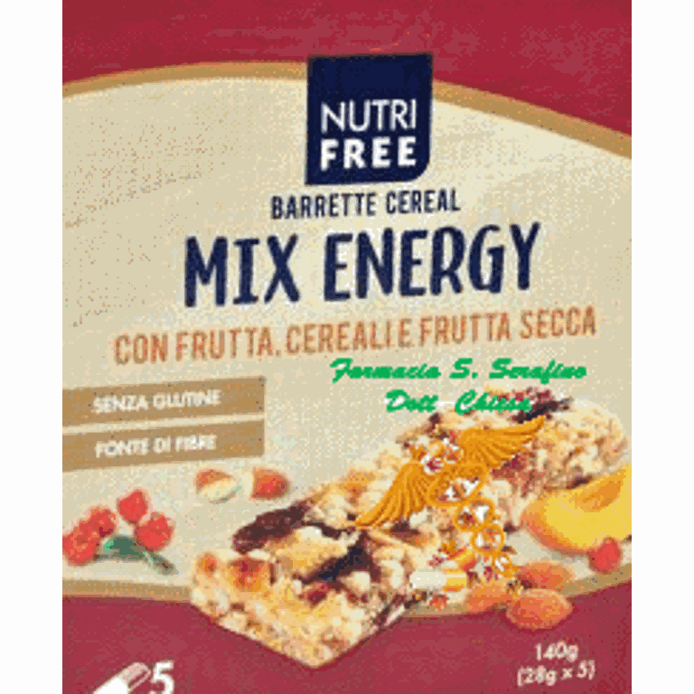 NUTRIFREE BARRETTE CEREAL MIX ENERGY 140g