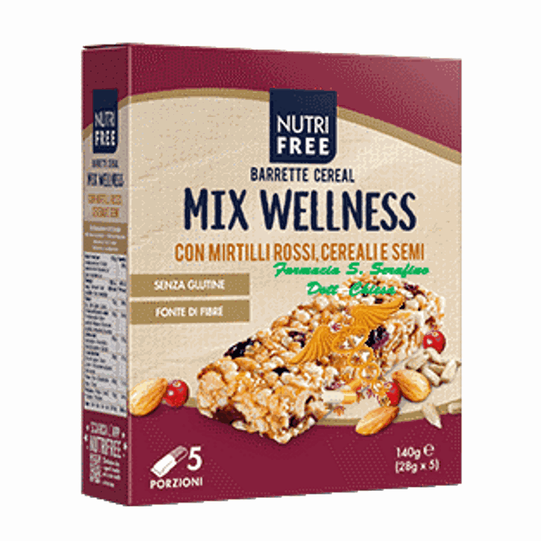 NUTRIFREE BARRETTE CEREAL MIX WELLNESS 140g