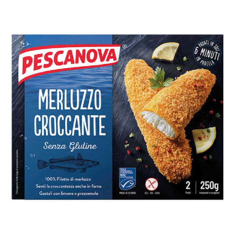 PESCANOVA FILETTI MERLUZZO250G