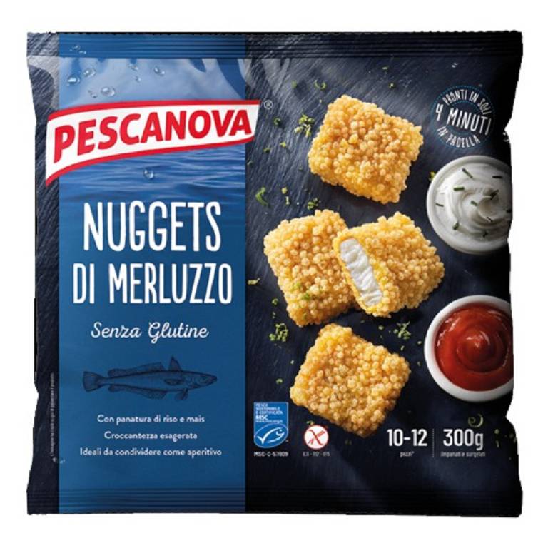 PESCANOVA NUGGETS MERLUZZO300G