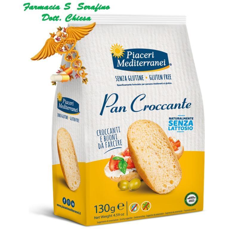 PIACERI MEDIT PANE CROCCANTE 130G