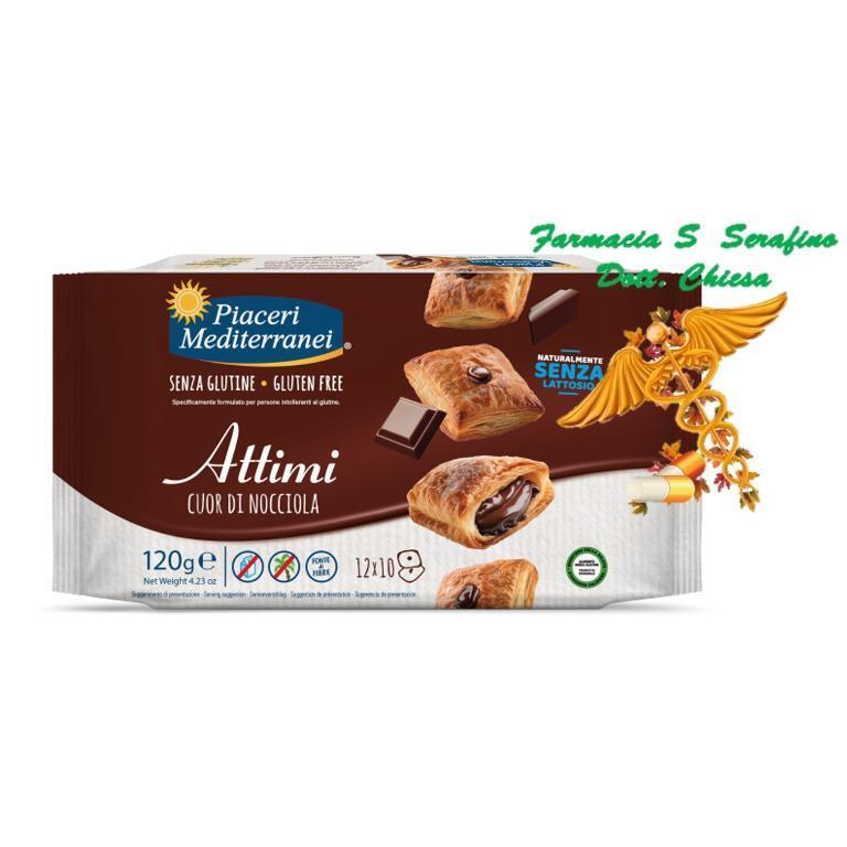 PIACERI MEDITERRANEI ATTIMI CUOR DI NOCCIOLA 120G