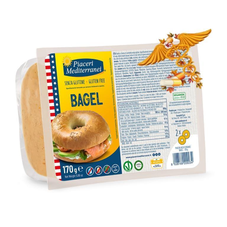 PIACERI MEDITERRANEI BAGEL 170G
