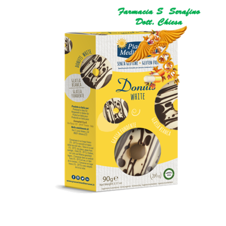 PIACERI MEDITERRANEI DONUTS WHITE 90G
