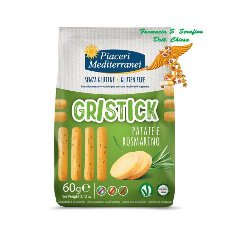 PIACERI MEDITERRANEI GRISTICK PATATE E ROSMARINO 60G