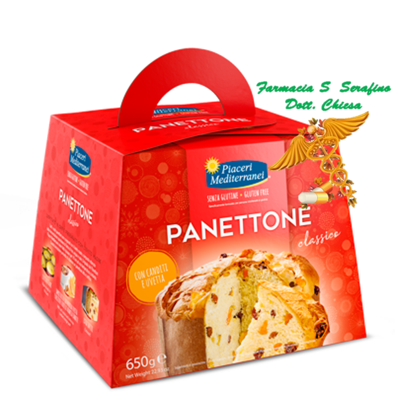 PIACERI MEDITERRANEI PANETTONE 650G