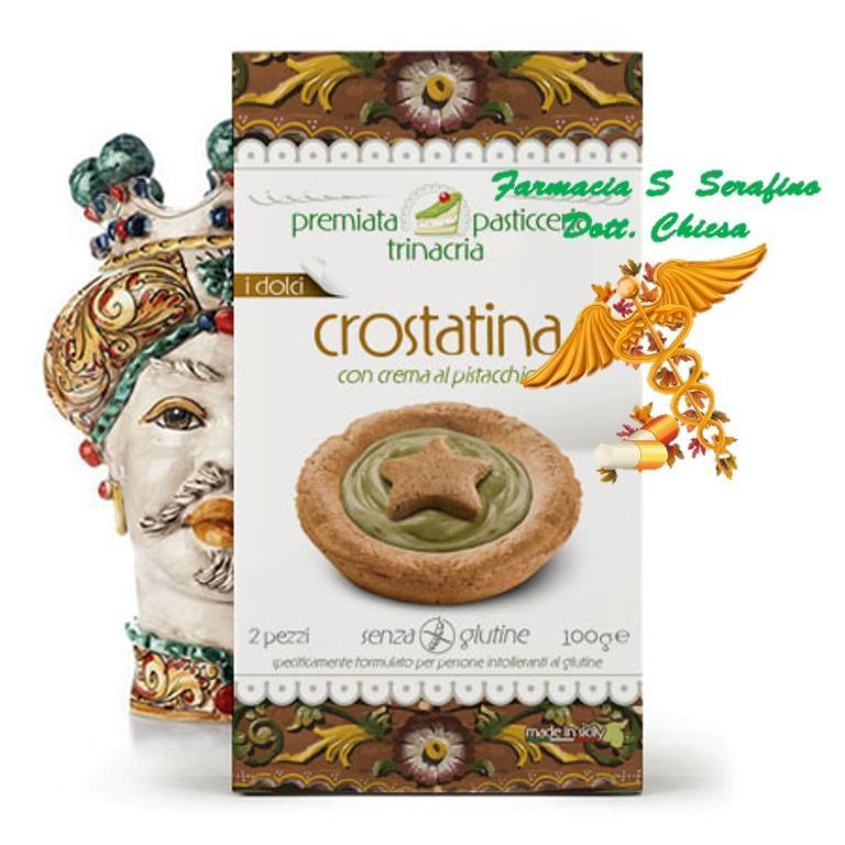 PREMIATA PASTICCERIA TRINACRIA CROSTATINA CREMA PISTACCHIO 100G