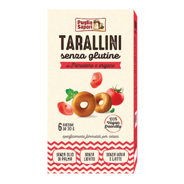 PUGLIA SAPORI TARALLINI POMODORO E ORIGANO