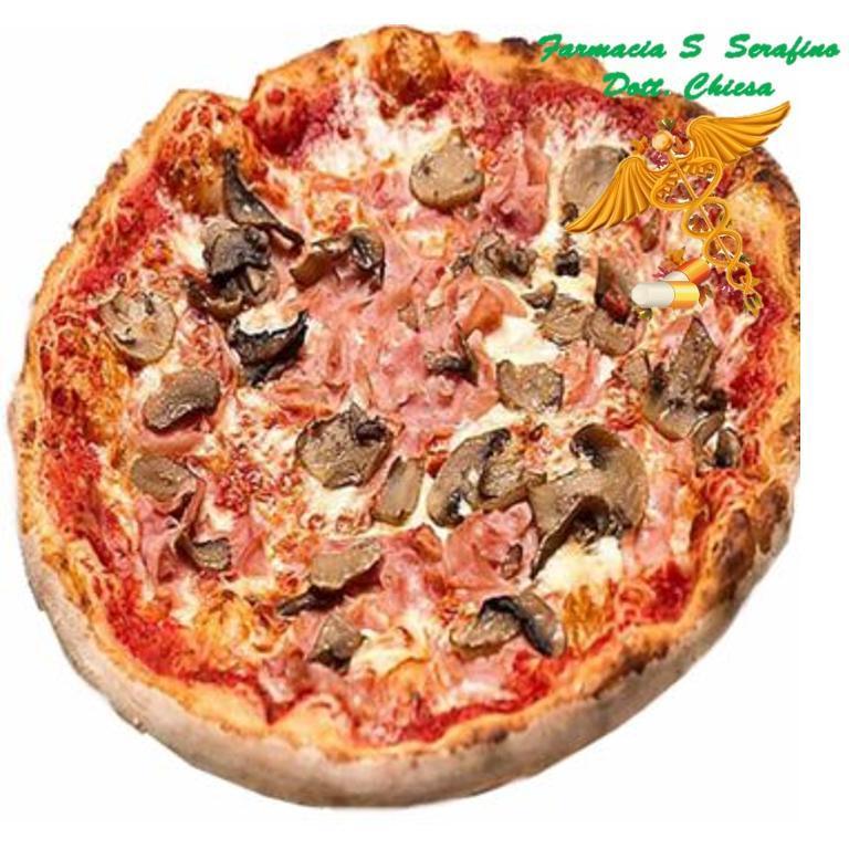 REVOLUTION PIZZA COTTO E FUNGHI 430G (SURG)