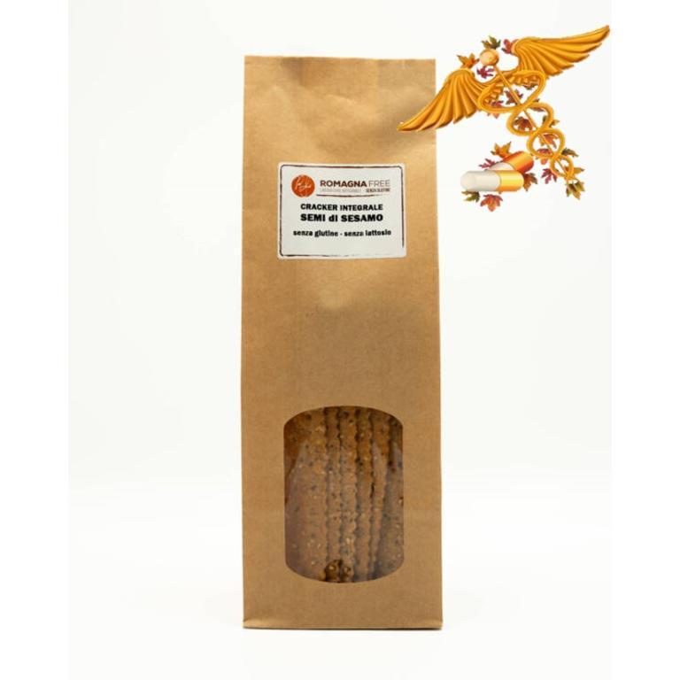 ROMAGNA FREE CRACKER INTEGRALE SEMI SESAMO 160G