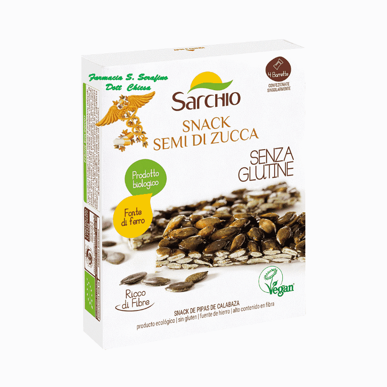 Sarchio Snack Semi di Zucca 4x20gr